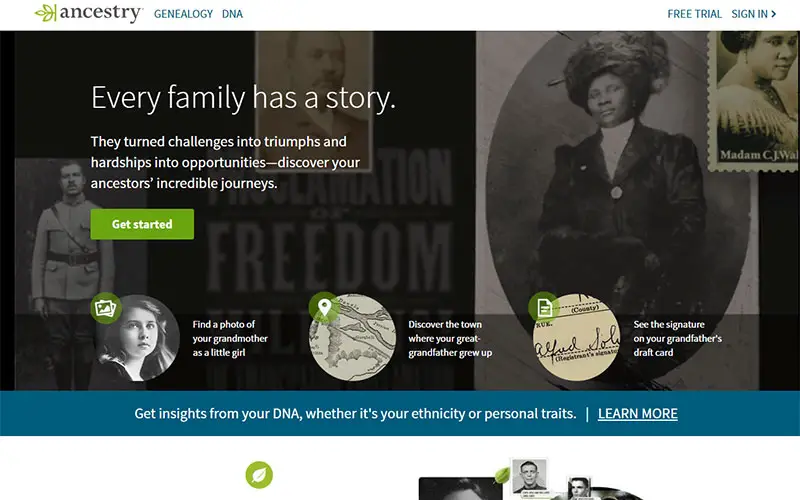 A subscription to a family tree service is one of our top genealogy tools and gadgets.