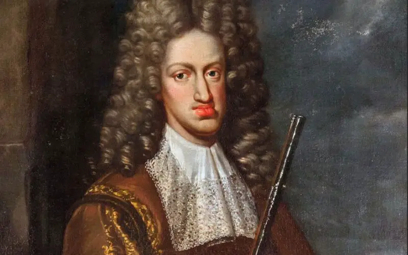 A photo of a painting of King Charles II of Spain
