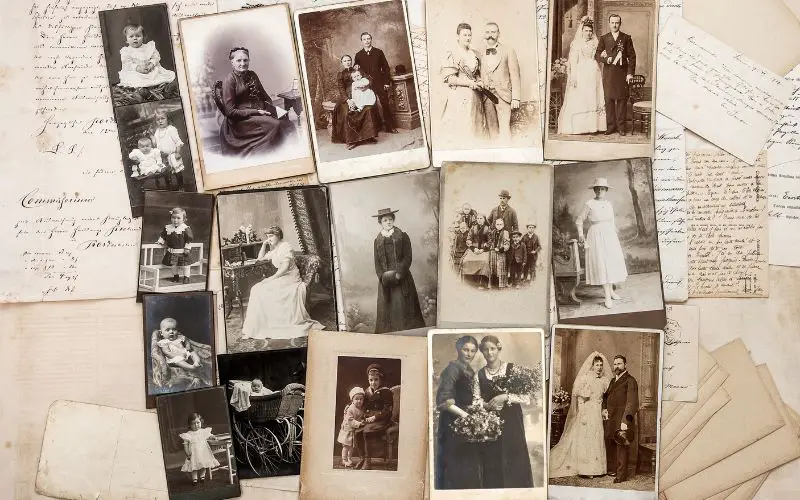 Image showing old photographs and old letters_Why Is Ancestry.com So Expensive