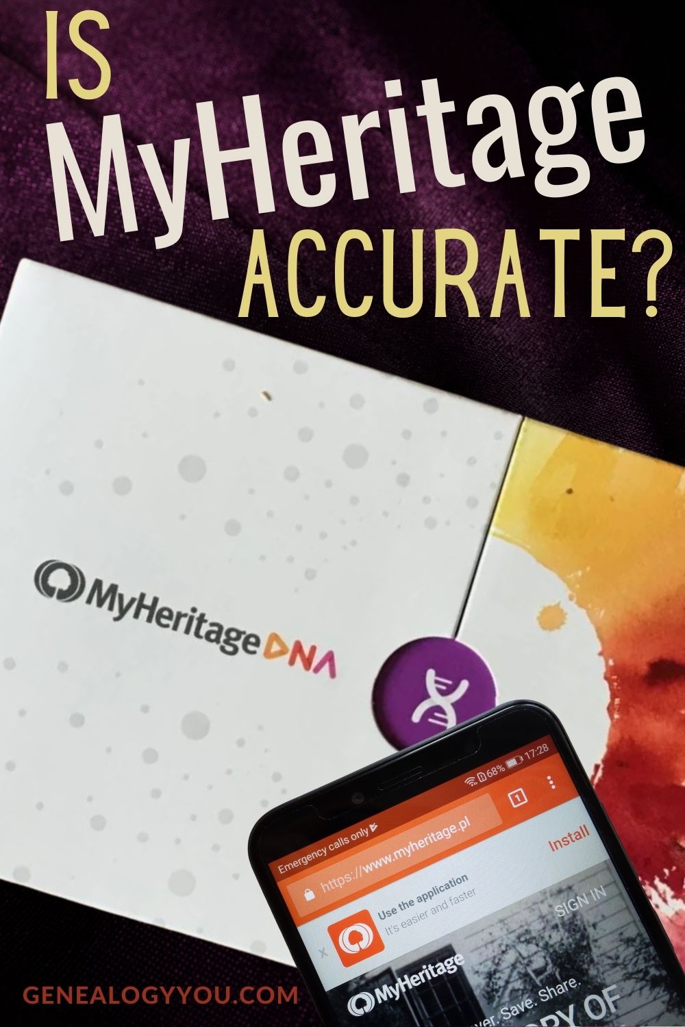 Is MyHeritage Accurate Pin Image